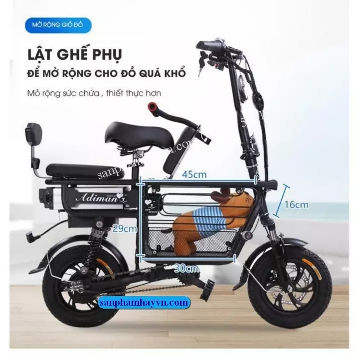 Xe đạp điện mini Fengo giá bao nhiêu Nên mua ở đâu  websosanhvn