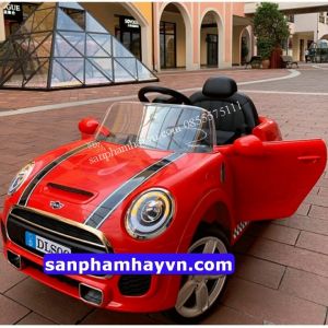 Xe ô tô điện trẻ em mini cooper DLS06