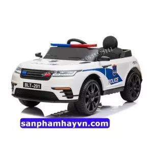 Xe ô tô điện cảnh sát trẻ em BTL 201