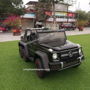 Xe ô tô trẻ em 6 bánh mercedes G63